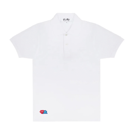 CDG Play Polo Heart Red & Blue Emblem