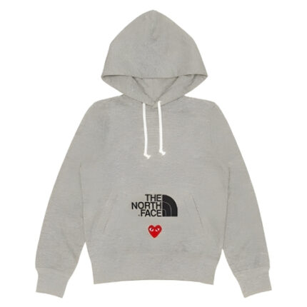 CDG x The North Face Ladies Grey Hoodie