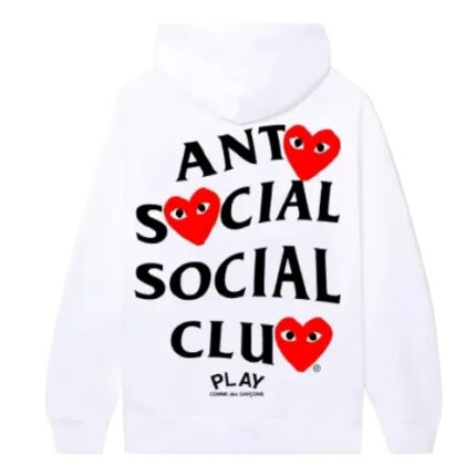 COMME des GARÇONS x ASSC Hoodie White