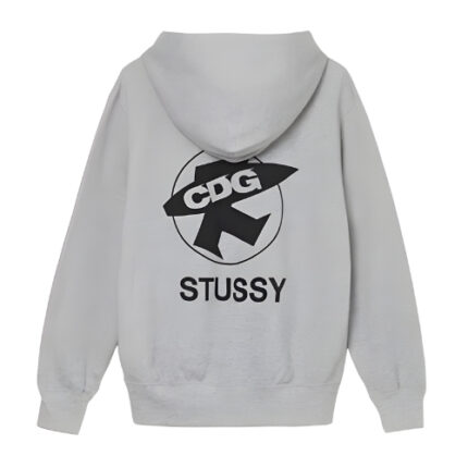Comme des Garçons x Stüssy Grey Hoodie