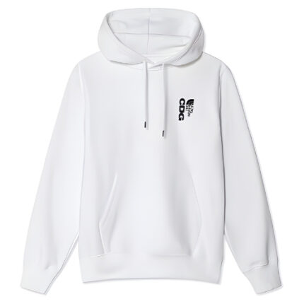 Comme des Garçons x The North Face Hoodie White